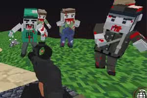 Blocky Combat Strike Zombie Survival