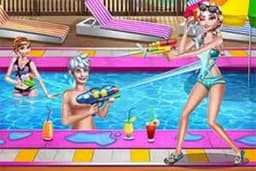 Family Pool Time