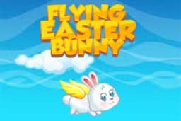 Flying Easter Bunny