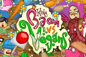 King Bacon VS Vegans