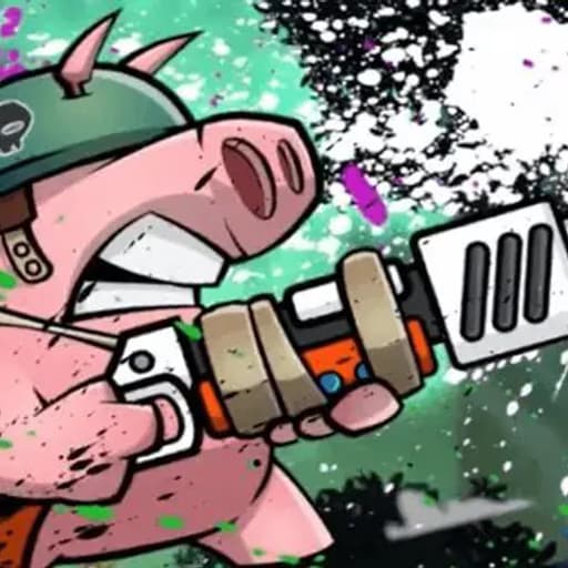 Piggy Soldier Super Adventure