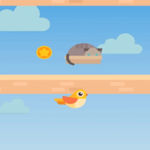 Bird Platform Jumping