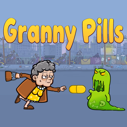 Granny Pills - Defend Cactuses
