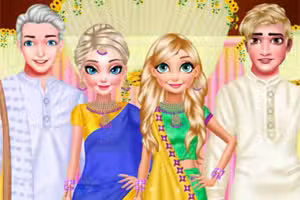 Indian couple wedding