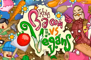 King Bacon VS Vegans