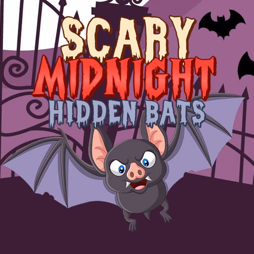 Scary Midnight Hidden Bats