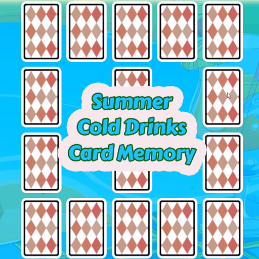 Summer Cold Drinks Card Memory