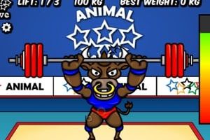 Animal Olympics Weight Lifting