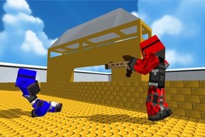 Blocky Gun Paintball
