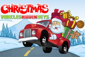 Christmas Vehicles Hidden Keys