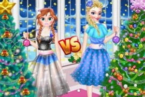 Ellie VS Annie Christman Tree