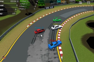 Fantastic Pixel Car Racing Multiplayer