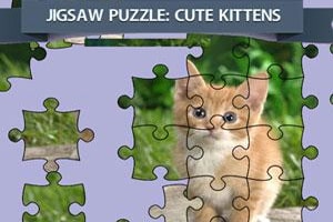 Jigsaw Puzzle Cute Kittens