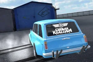Lada Russian Car Drift
