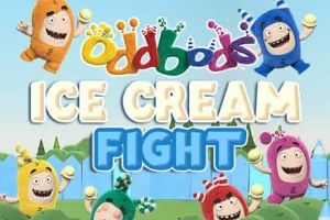Oddbods Ice Cream Fight