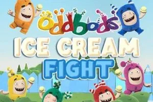 Oddbods Ice Cream Fight