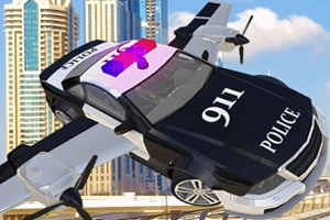 Police Flying Car Simulator