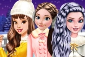 Princesses Go Ice Skating - Sonsaur Games