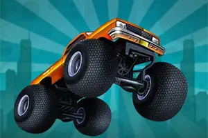 Zombie Monster Truck War Game 2D