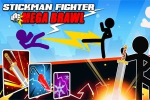 Stickman Fighter Mega Brawl