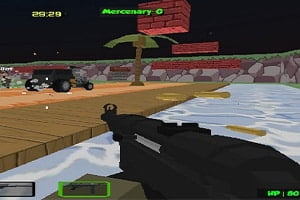 Blocky Combat Strike Zombie Multiplayer Game