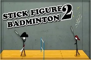 Stick Figure Badminton 2